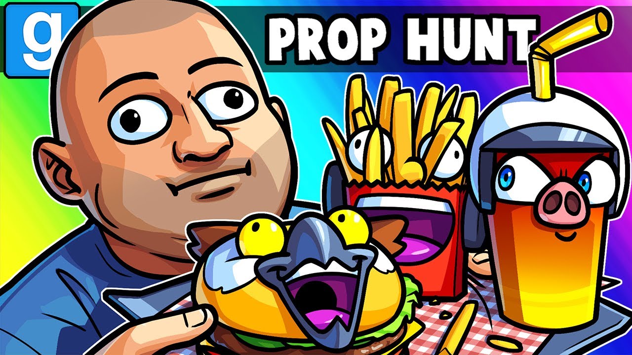 Gmod Prop Hunt - Vin Diesel and Family in the Title (Funny Moments)