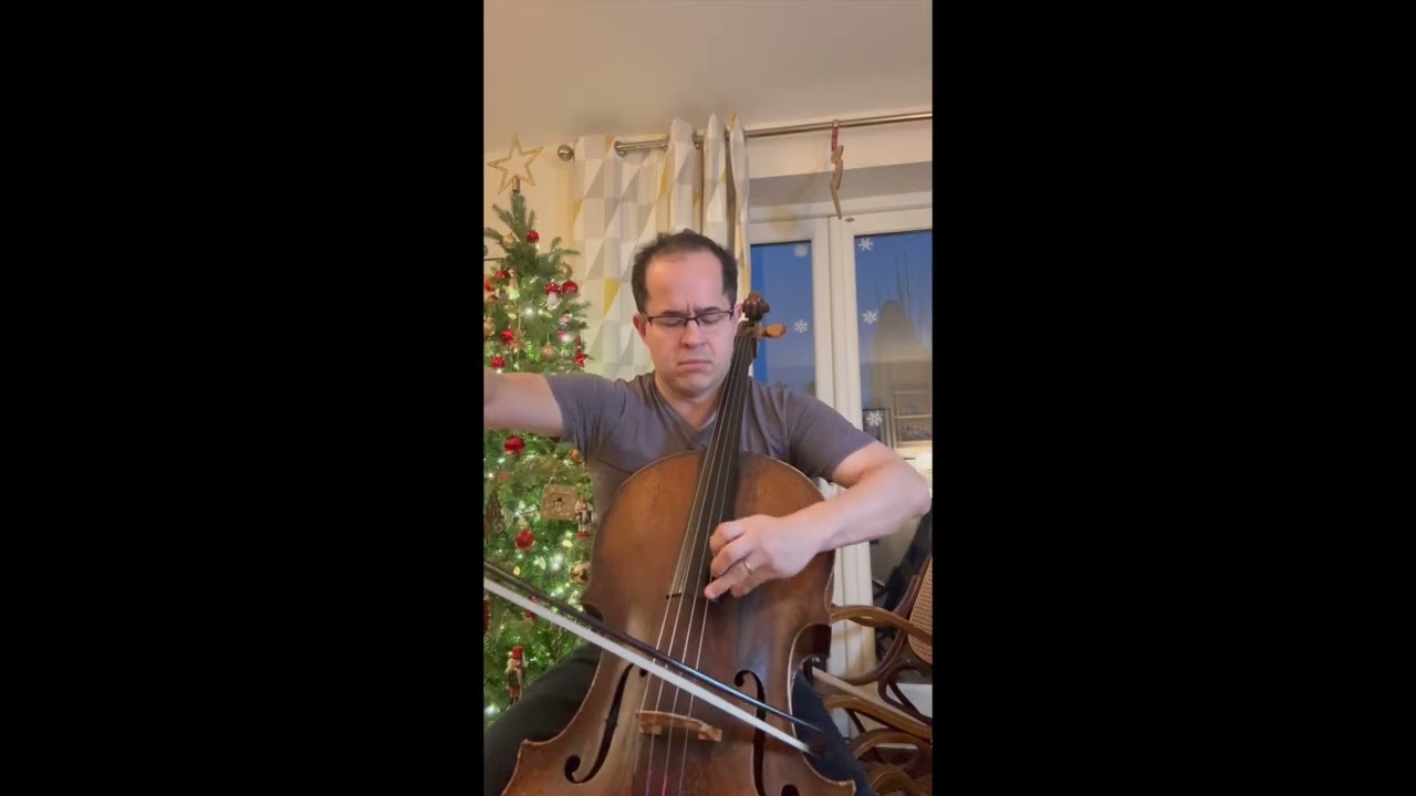 HAPPY CELLIST DAY, Gaspar Cassado Suite for Cello Solo, 1st movement,