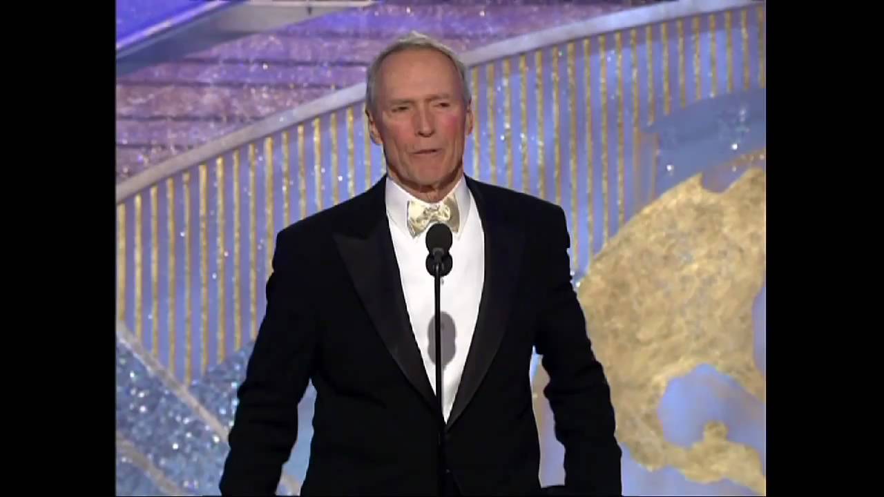 Clint Eastwood Wins Best Director - Golden Globes 2005
