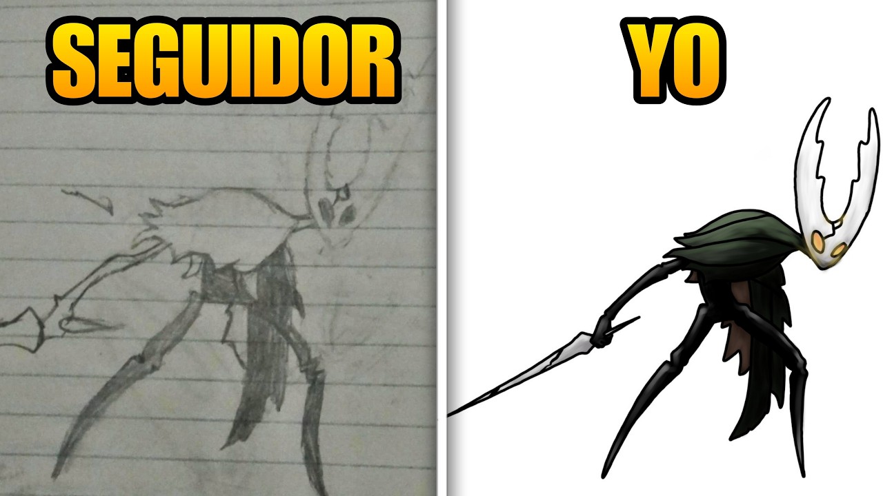 Redibujé dibujos de seguidores y este fue el resultado 😱🎨