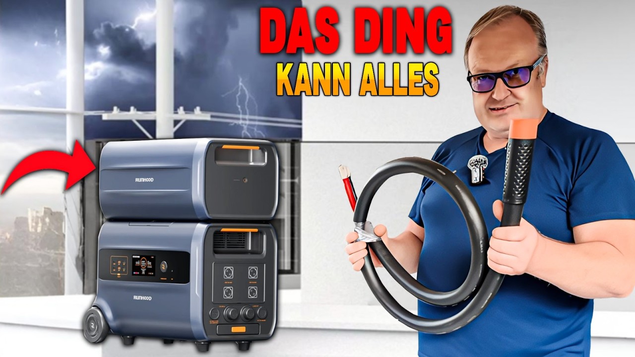 Powerstation oder UFO? Was dieses Ding wirklich kann! Runhood F2400