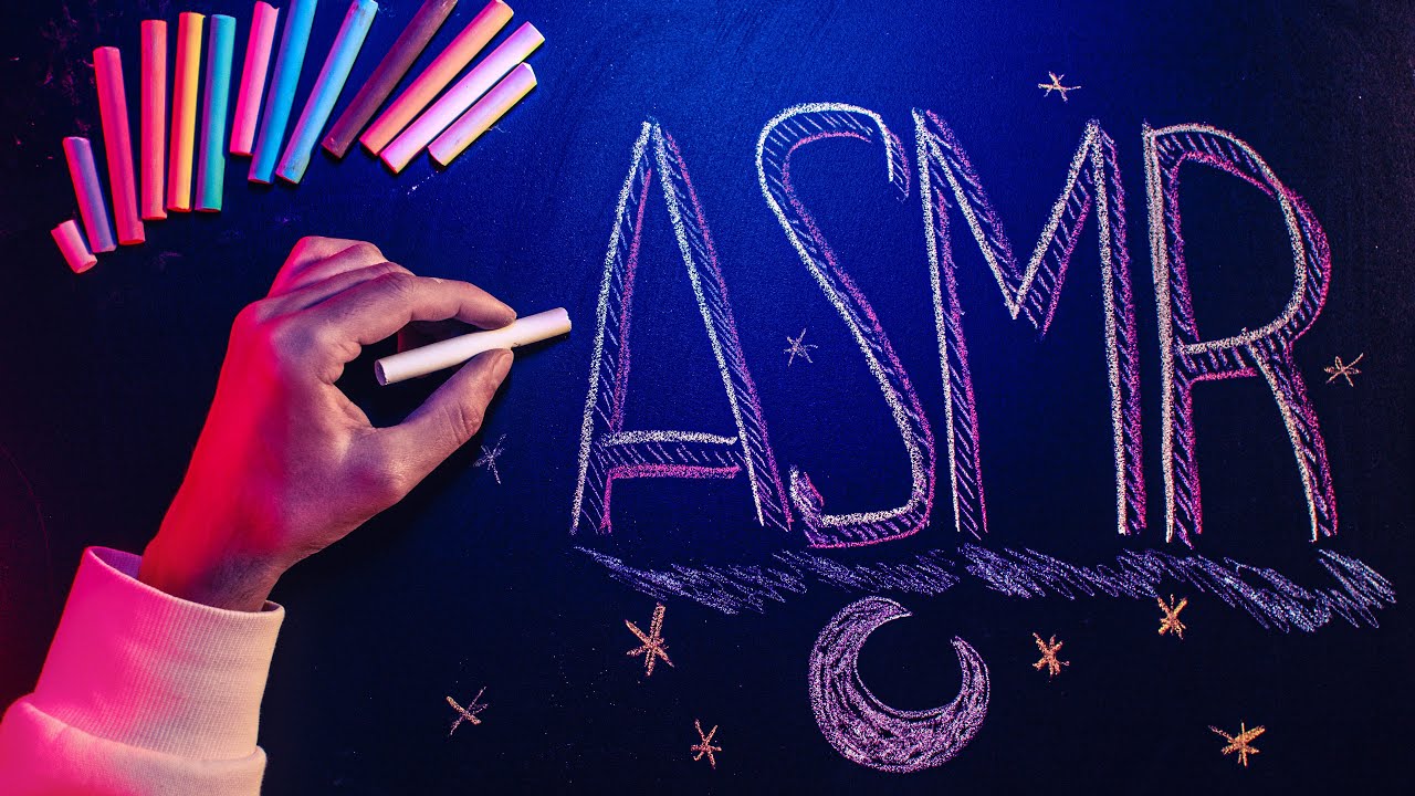 ASMR Craie sur Tableau Noir (1h+) 😴 Chuchotement FR