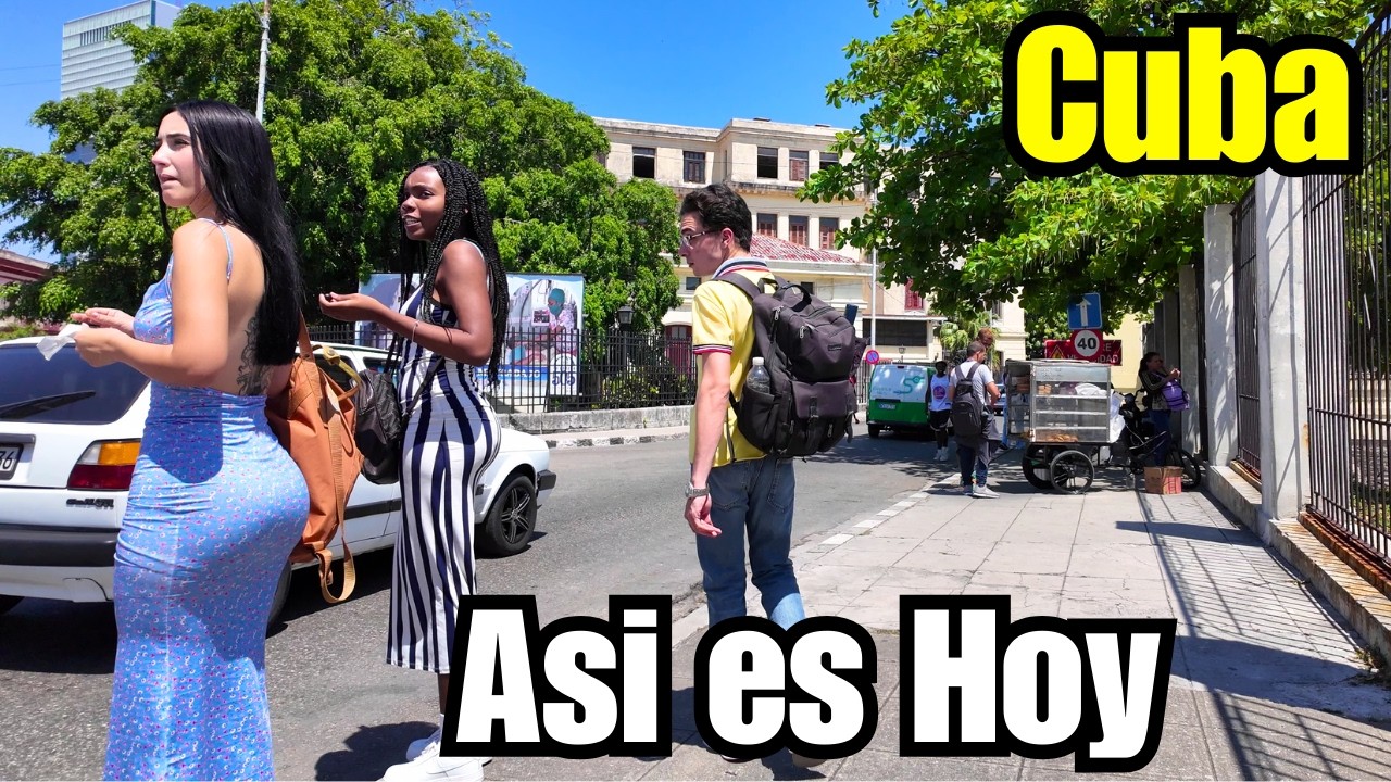 ВОТ КАК ВЫГЛЯДЯТ улицы Гаваны, Куба! 🇨🇺 2025