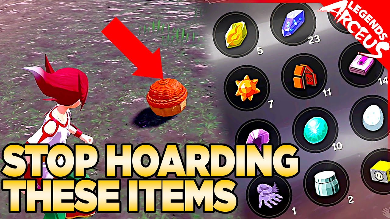Stop Hoarding THESE Pokemon Evolution Items - Legends Arceus