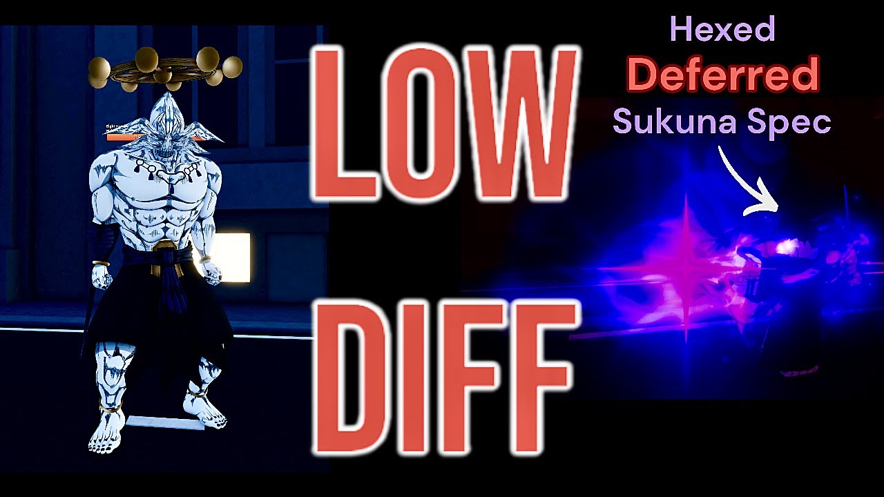 [AUT] THE Mahoraga boss KILLER - Hexed Deferred King of Curses / Sukuna showcase