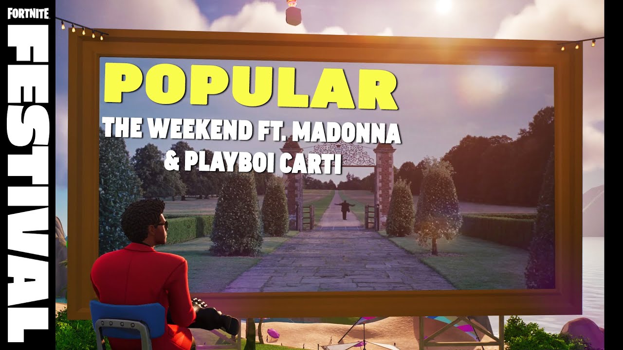 POPULAR by The Weeknd, Madonna & Playboi Carti Music Video Experience!  (NO Commentary)