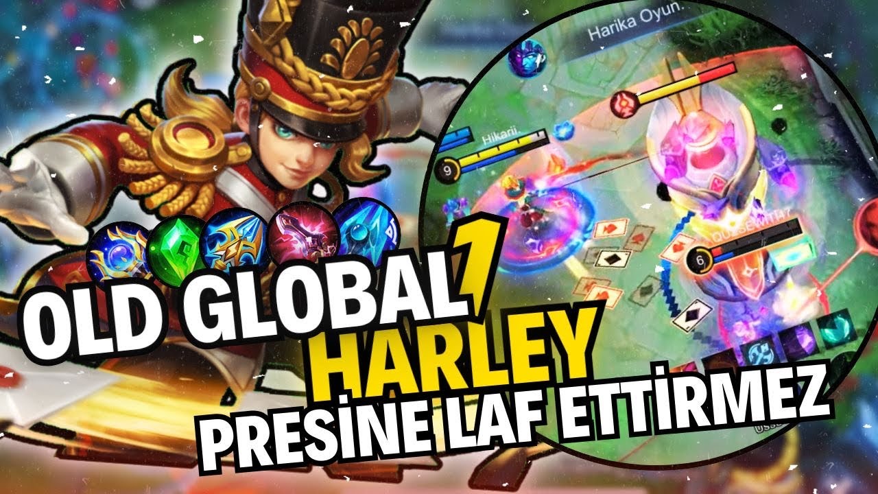 GLOBAL 1 HARLEY GERİ DÖNDÜ ! - PREME LAF ATTI 10 KEZ KESTİM :) / MLBB