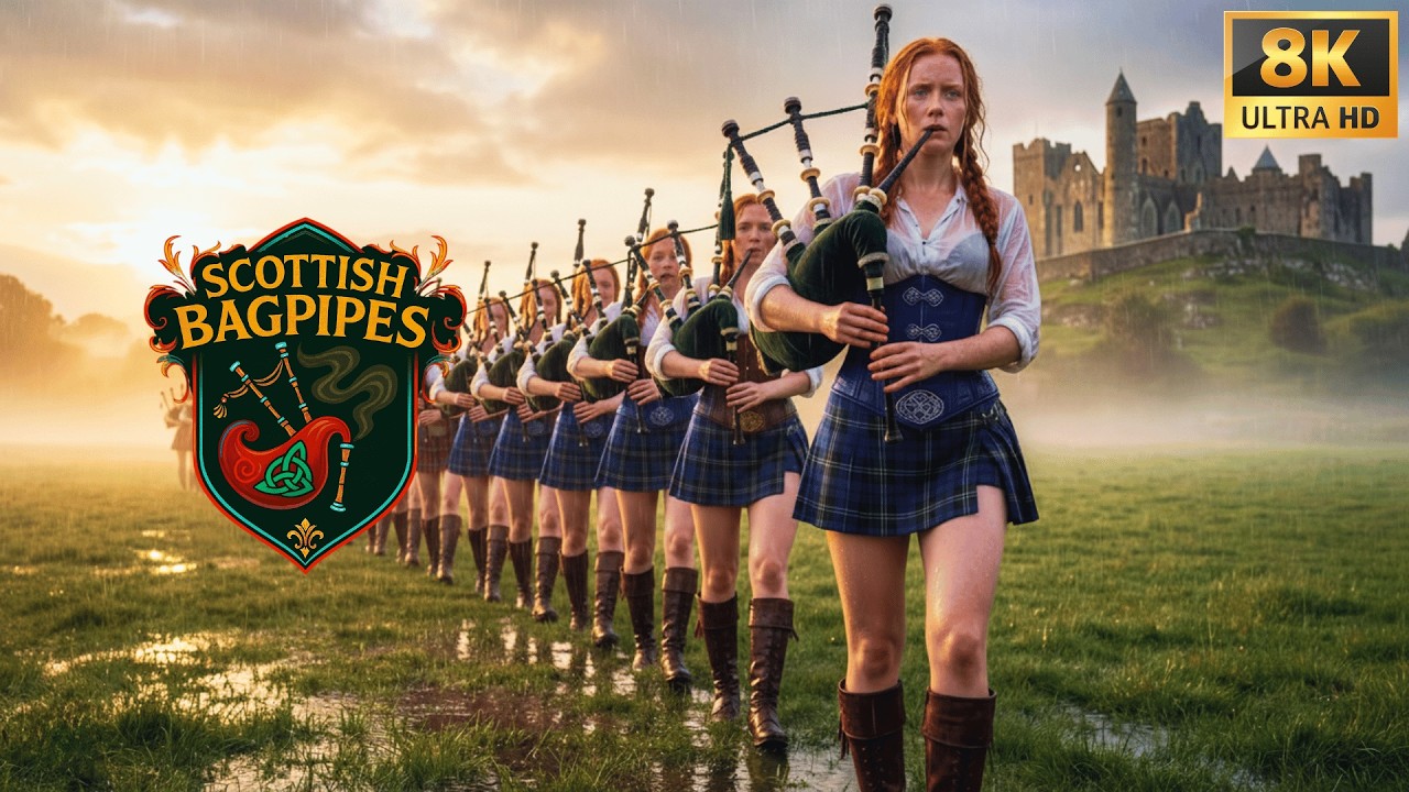Epic Scottish Bagpipe Music | Ancient March on the Shore for Warriors of the Highlands