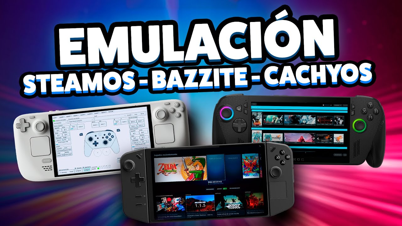EMULACI&Oacute;N en SteamOS/Bazzite/CachyOS para cualquier Handheld PC! 🎮