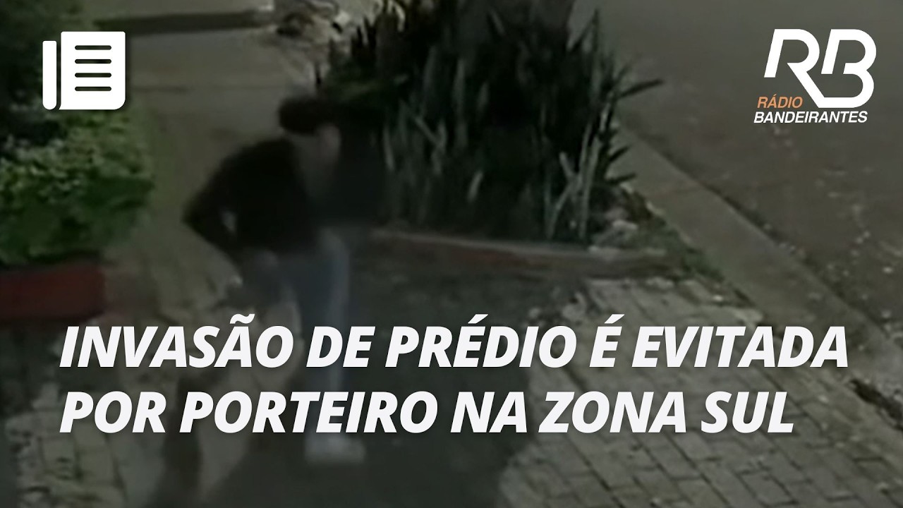 Porteiro impede invasão de prédio na Vila Mariana