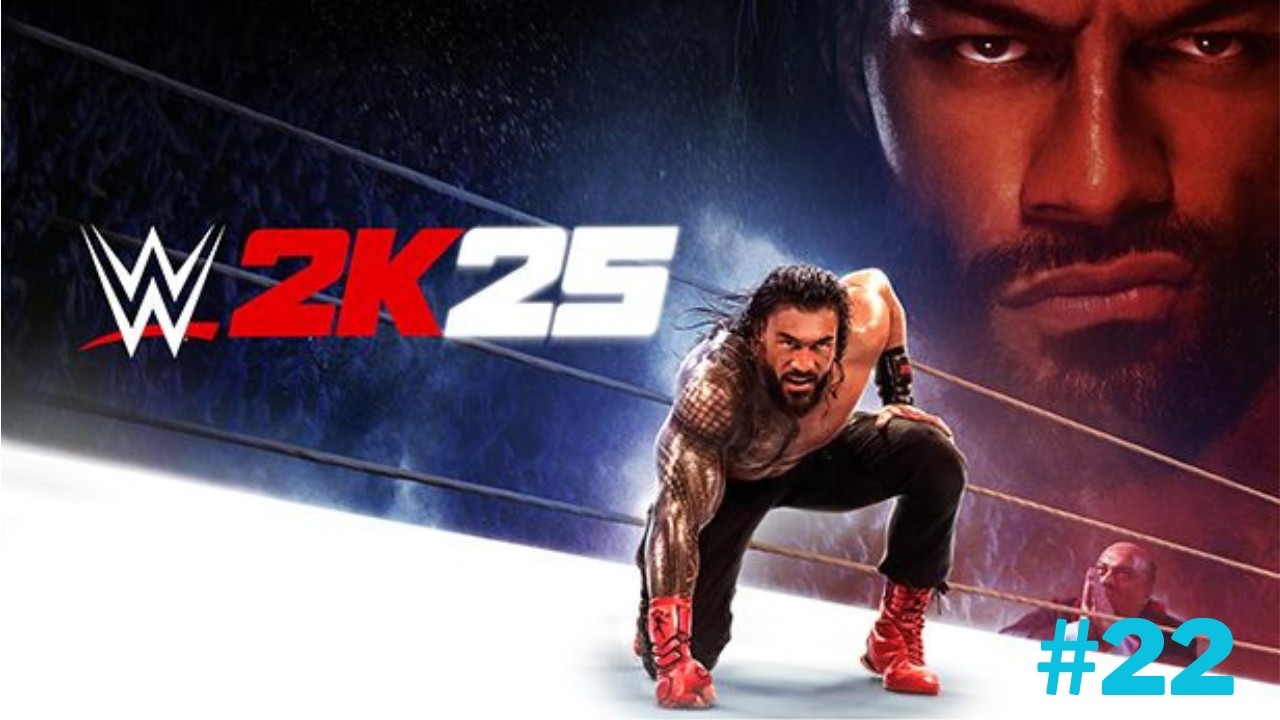 WWE 2K25 – Roman Reigns vs Gunther | Falls Count Anywhere WAR! 😱💥