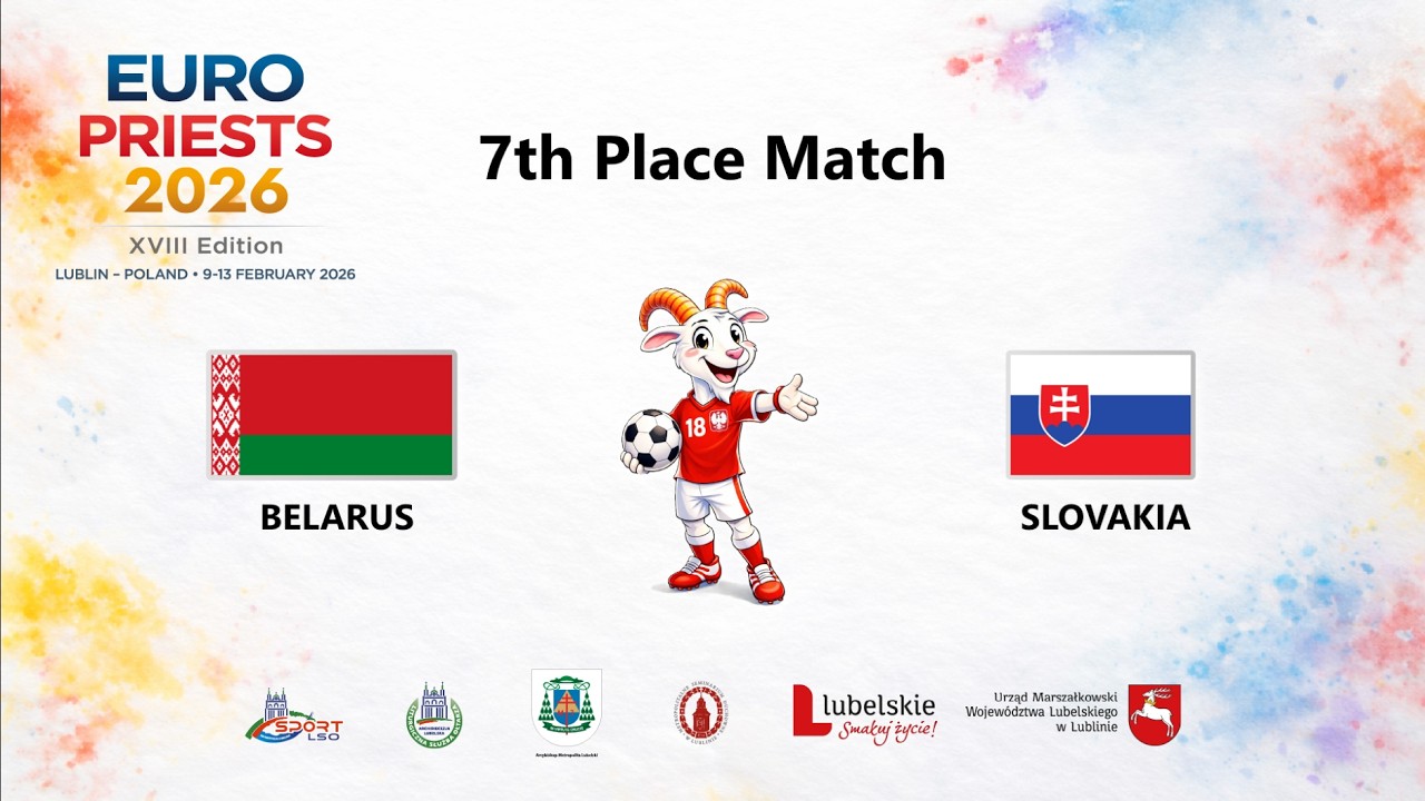18th EUROPEAN FUTSAL CHAMPIONSHIP OF CATHOLIC PRIESTS | 7th Place Match