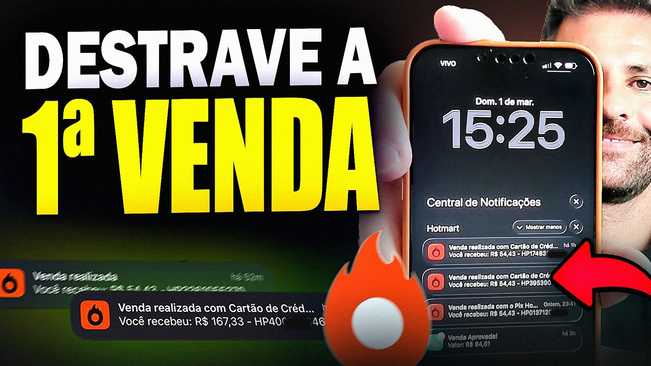 Como Fazer a PRIMEIRA VENDA na Hotmart em 24 Horas (Mesmo Sendo Iniciante) AULÃO