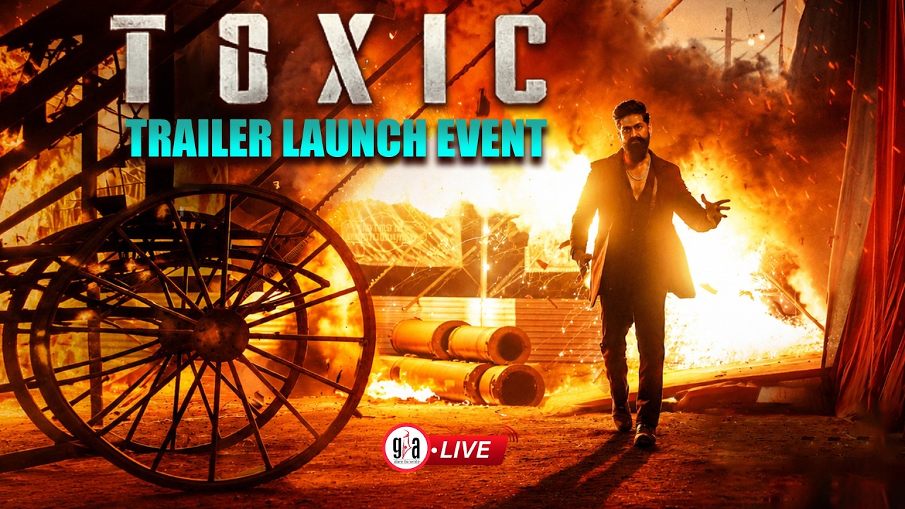 Toxic Trailer Launch Event | Rocking Star Yash | Geetu Mohandas | KVN | greatandhra.com