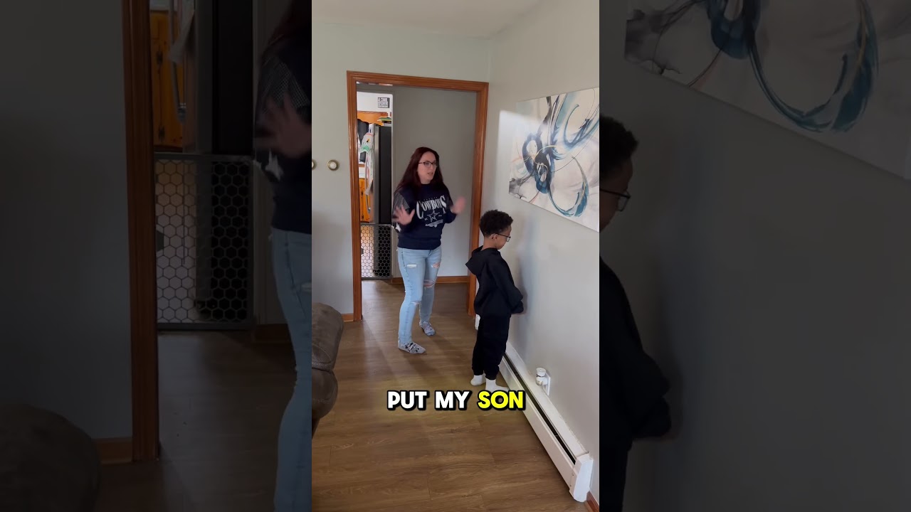 Dad puts kid in timeout #shorts