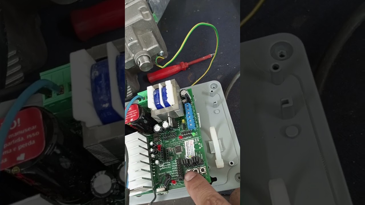 central eletrônica inversora Agl  configuração, deixe seu motor de portão mais rapido