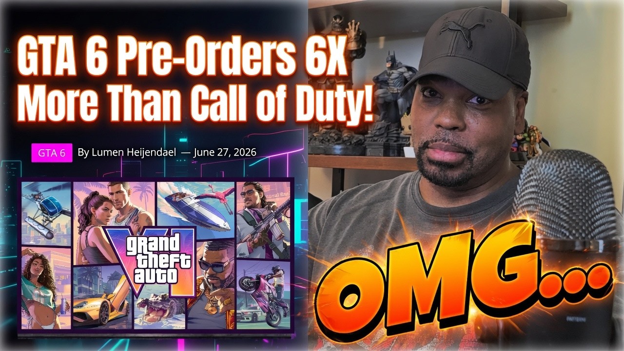GTA 6 Sold 6 TIMES the Pre-Orders of Call of Duty & EA FC in 24 Hours!