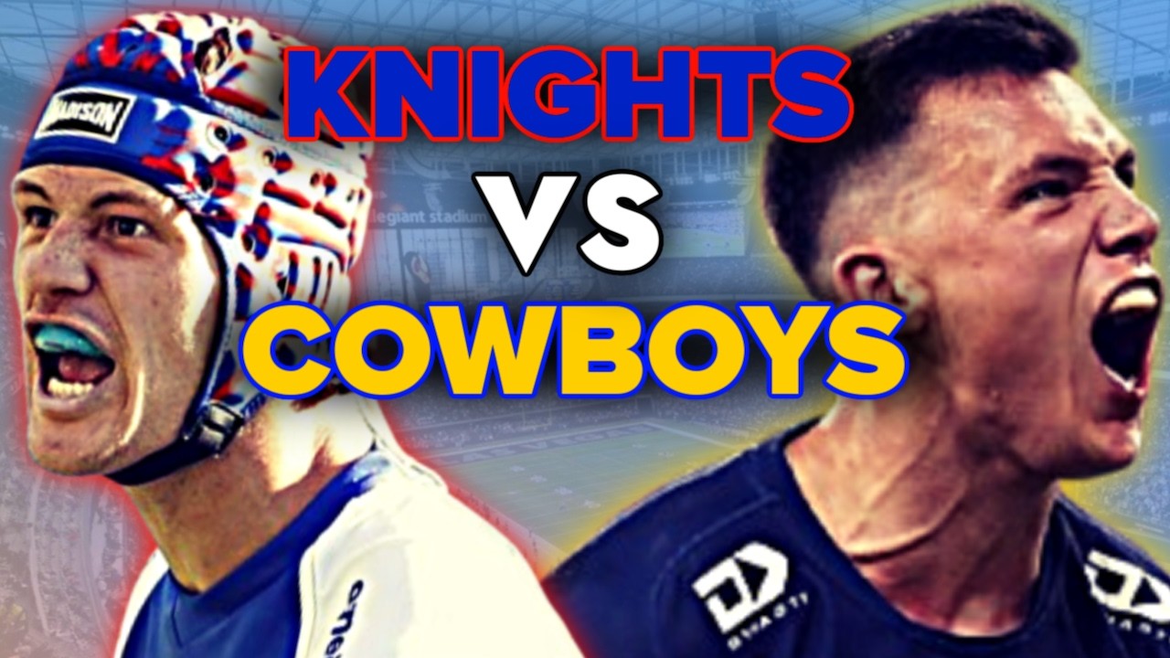 Newcastle Knights vs North Queensland Cowboys | NRL Round 1 - Las Vegas | Live Stream Commentary