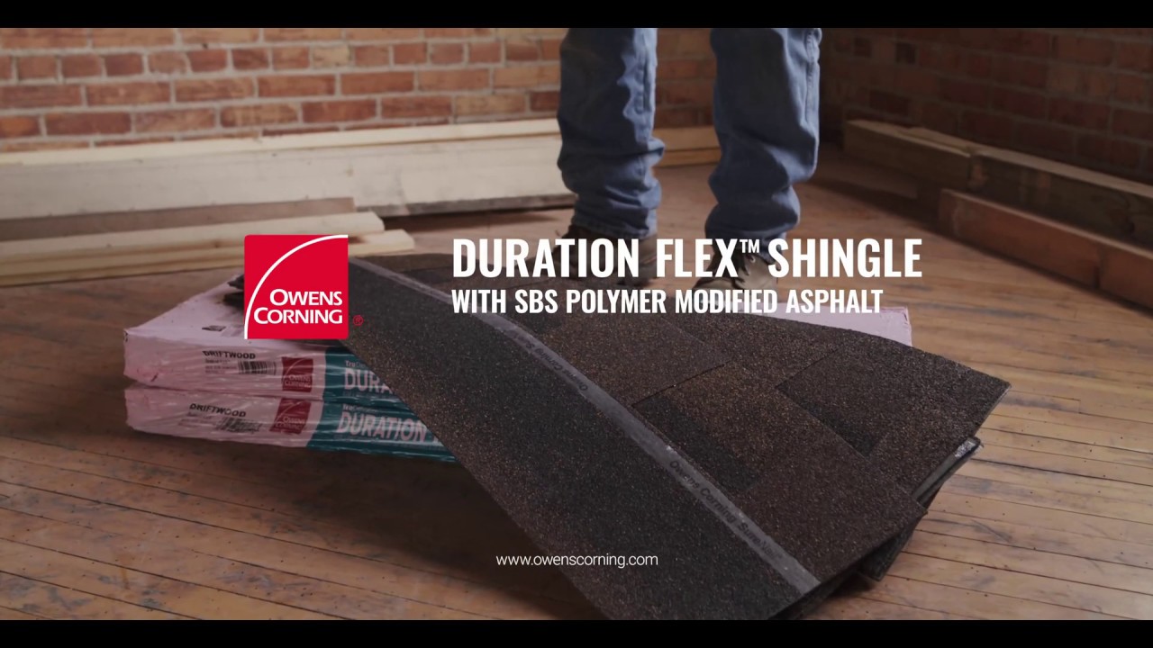 Roofing: Duration FLEX&reg; Shingle with SBS Polymer Modified Asphalt