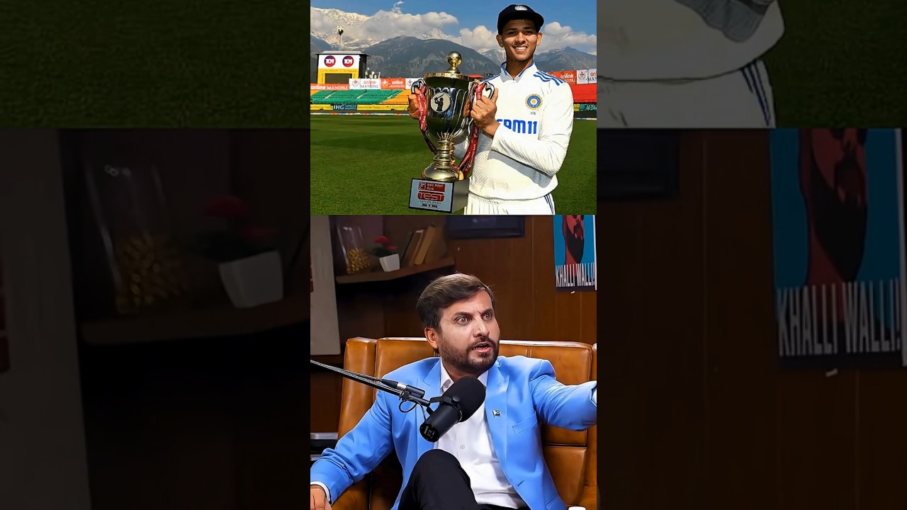 Wasay habib on planted question about babar azam #cricket #wasayhabib #yashasvijaiswal