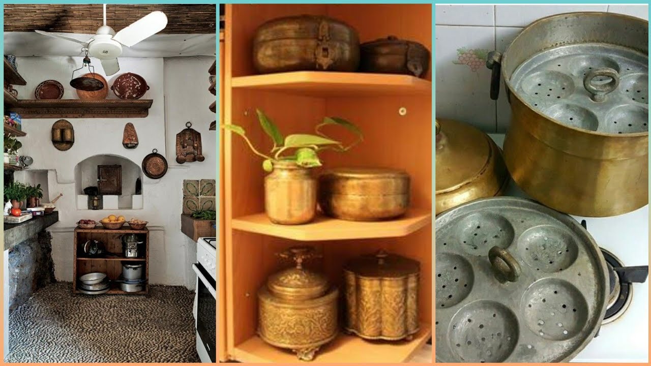Traditional indian kitchen, Traditional cookware collections/traditional  indian kitchen designs