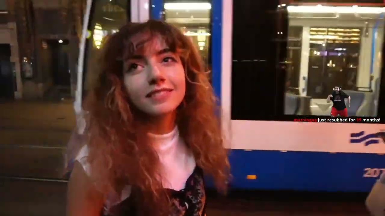 Esfand gets hit on in the streets of Amsterdam