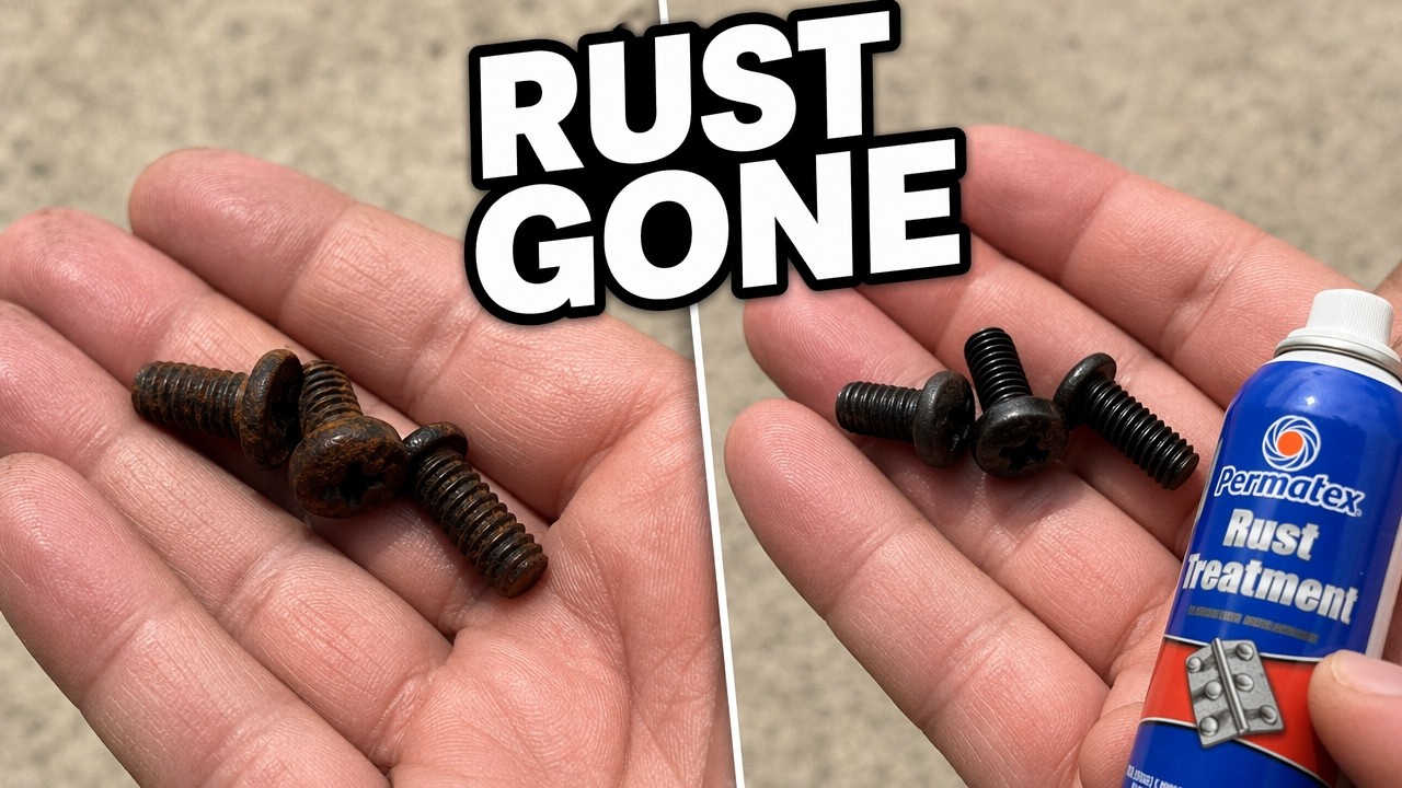 Легко остановите ржавчину с помощью средства Permatex Rust Treatment