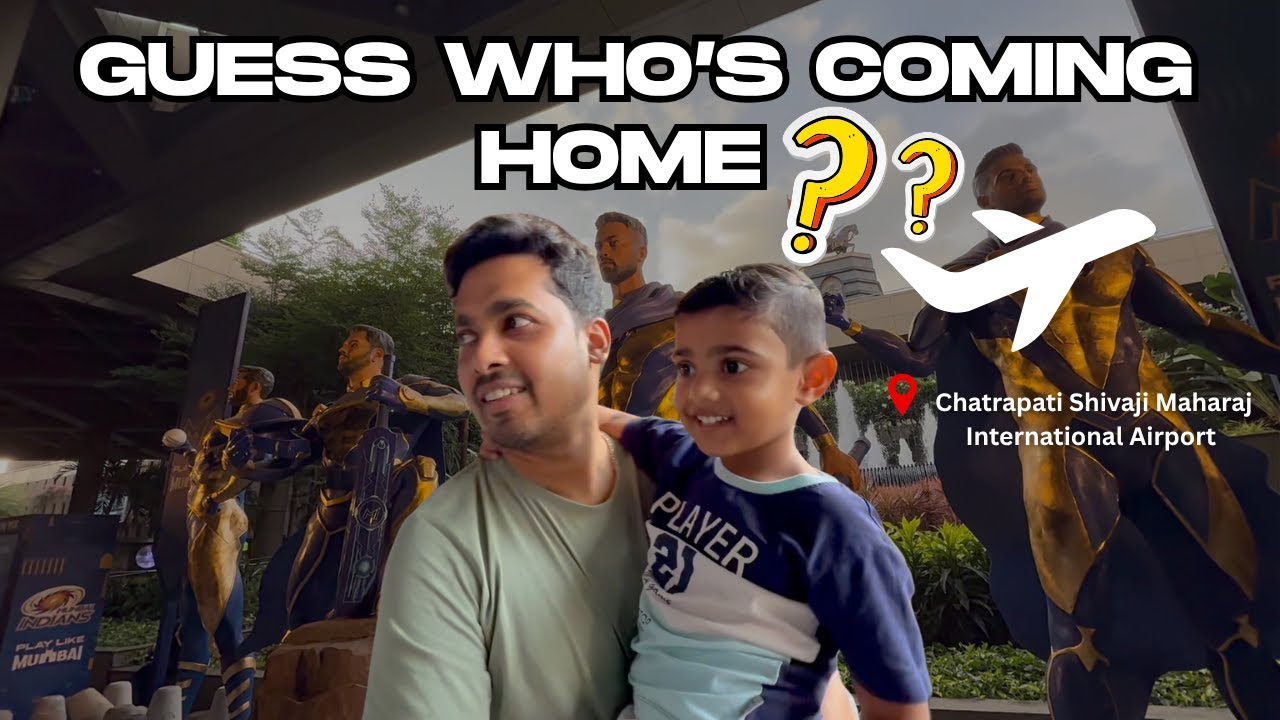 Family Fun & Meetup at Chhatrapati Shivaji Maharaj International Airport |  The Great Indian Family