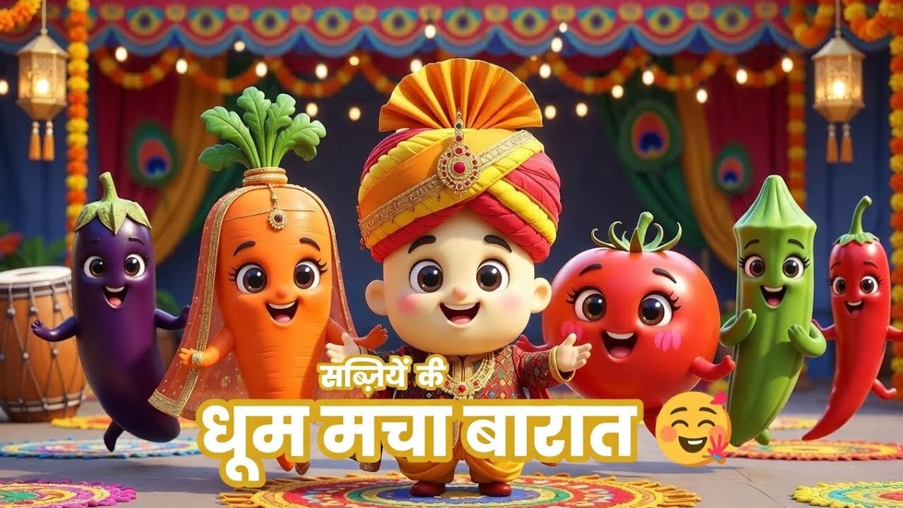  भिंडी की बारात निकली घर से,  My new song 🎵😁 