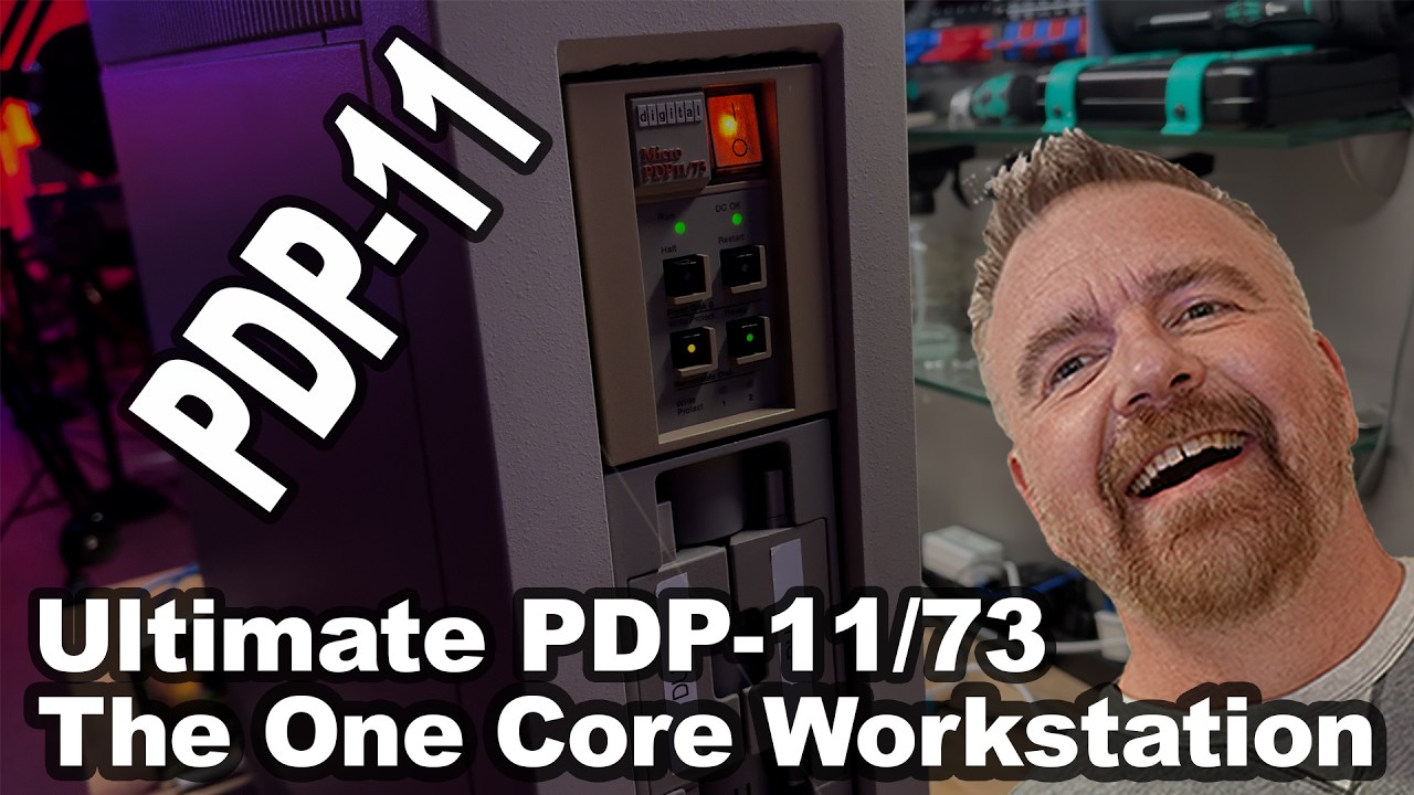 Я восстановил мощный UNIX-компьютер PDP-11 1983 года выпуска — и вы можете войти в него прямо сей...