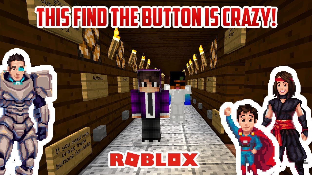Minecraft: BRUTAL Find the Button! Small Room, Big Challenge Mod