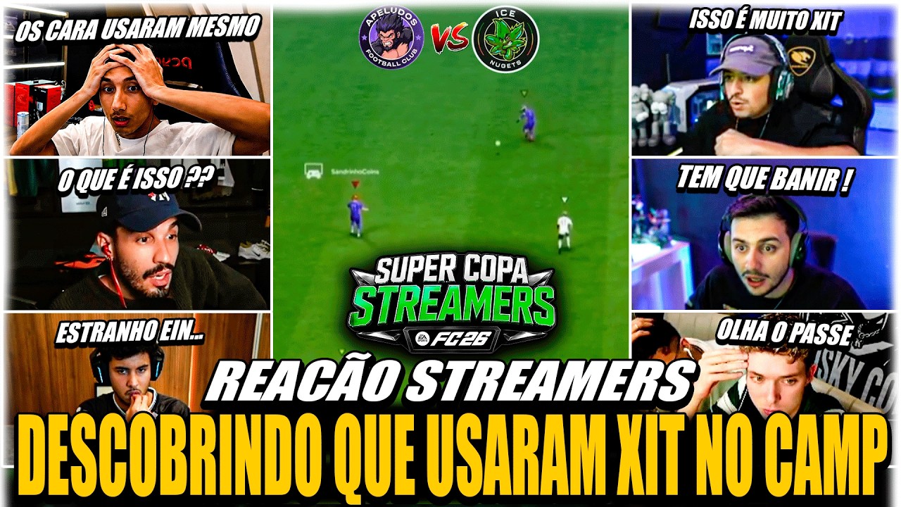 STREAMERS FICAM MALUCO VENDO COMO FUNCIONA O HACKER NO EA FIFA no JOGO DONA x NOBRU !