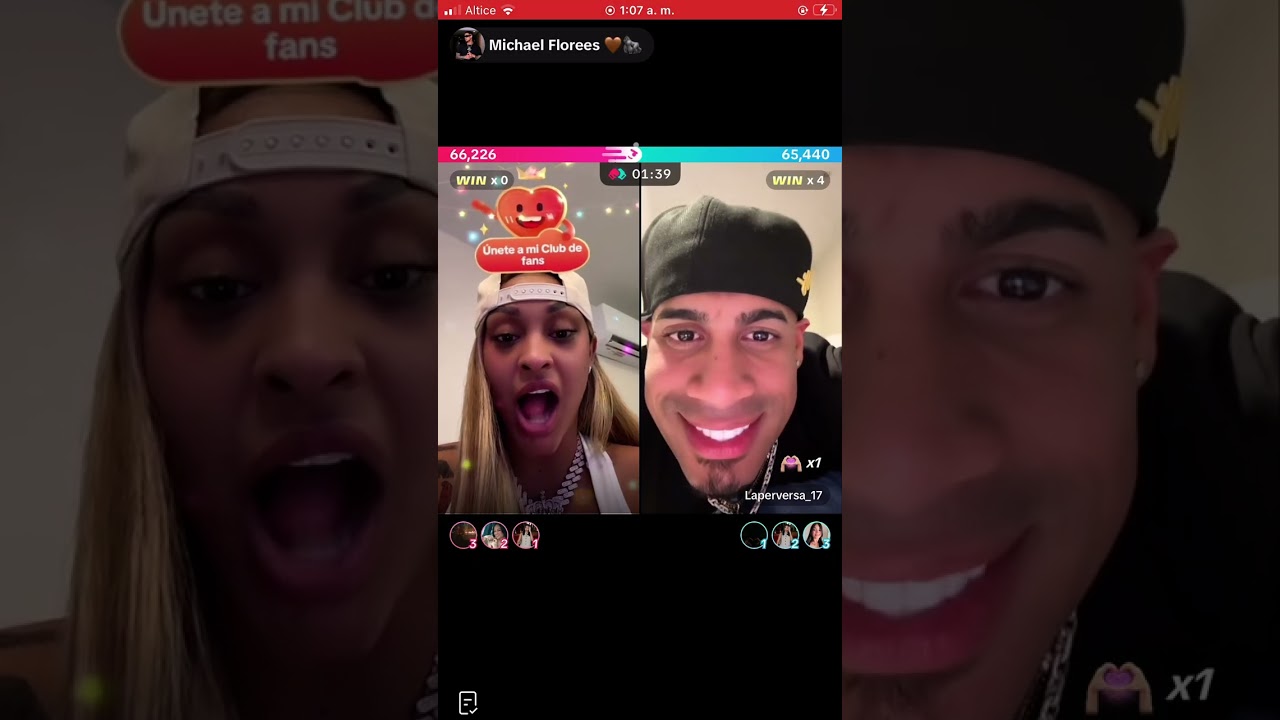 Live Perversa y Michael Tiktok una locura 😂😂😂💜🤎#laperversa #michaelflores #tiktok 