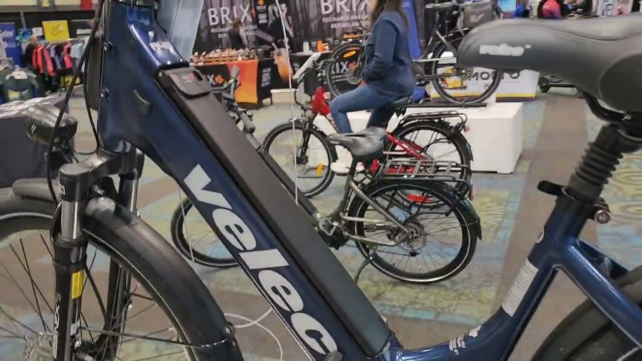 VÉLO ÉLECTRIQUE - Le Nouveau VELEC R48-i avec Capteur de Couple et un Moteur de 500 Watts. Puissant!
