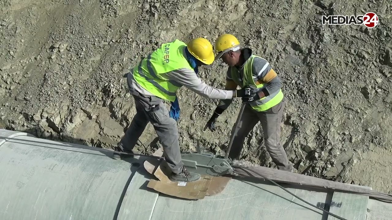 Tanger. L'avancement des travaux d’interconnexion des barrages Oued El Makhazine et Dar Khrofa