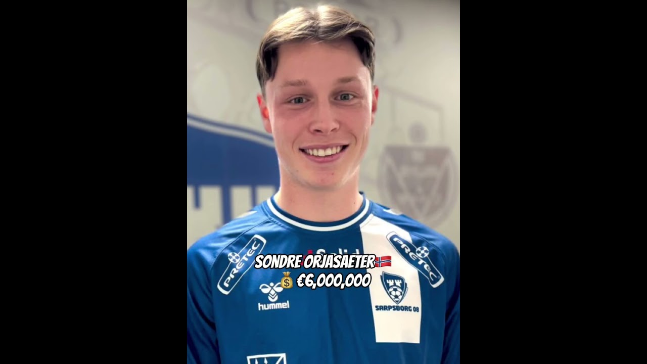 Eliteserien 💰Top U23 Market Values💰(April 2025)