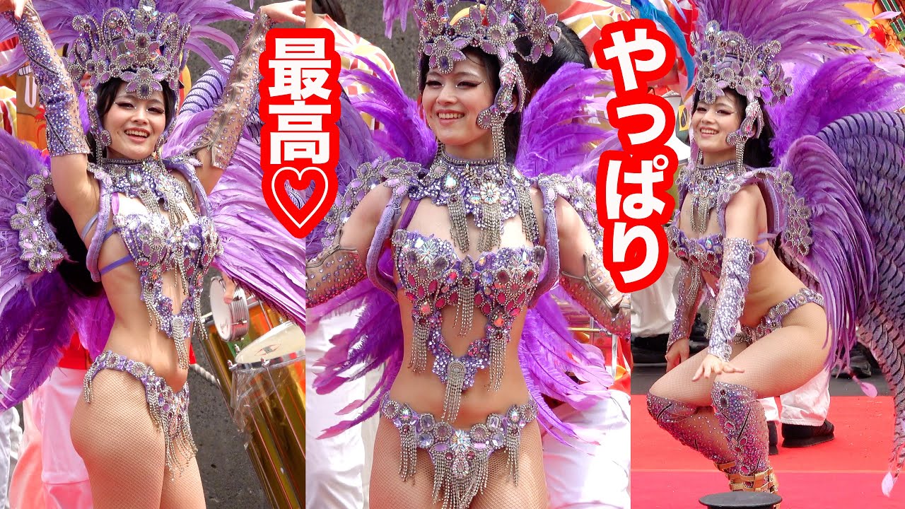【ウニアン2025】伝説の紫姫が魅せた!!ウニアンin大岡川水上劇場 2025-3♡女子大生のサンバ! ウニアン・ドス・アマドーリス