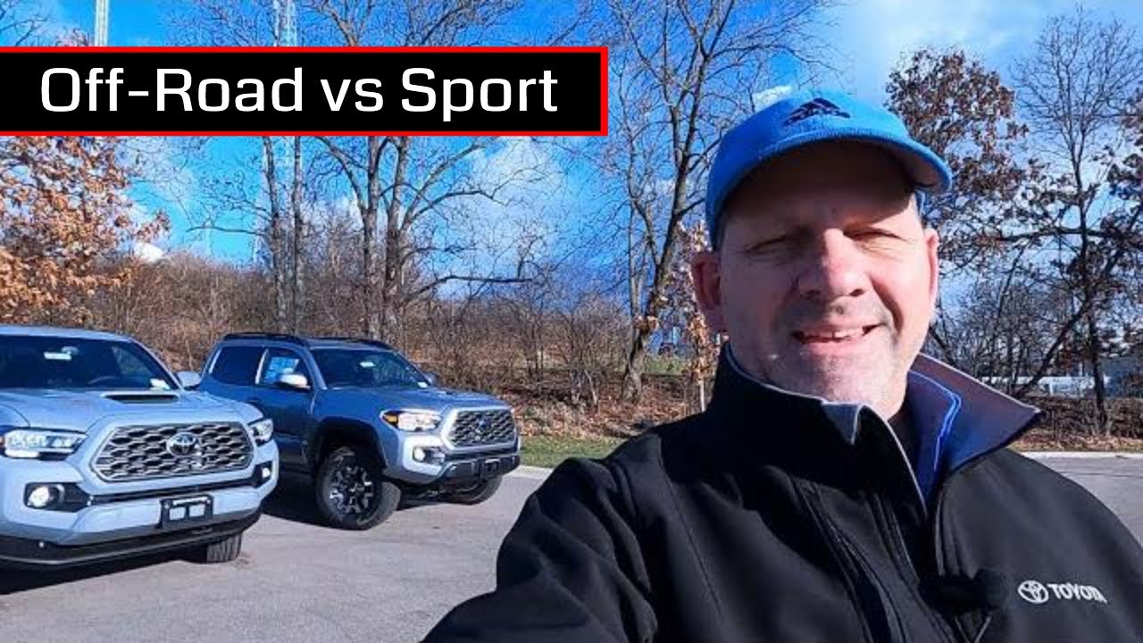 2021 Toyota Tacoma TRD Off-Road vs TRD Sport EXterior