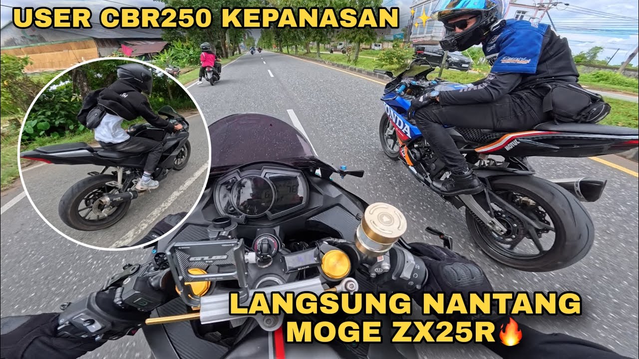 DIKIRA NINJA250 TAUNYA MOGE ZX25R❗️❗️SUNMORI DULU DI PONTIANAK ❗️❗️