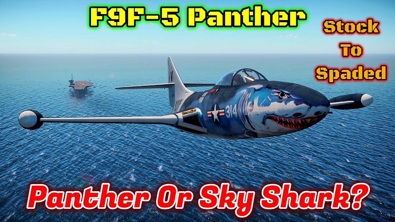 Stock To Spaded - F9F-5 Panther - Should You Buy/Spade It? A Surprising Hero [War Thunder]