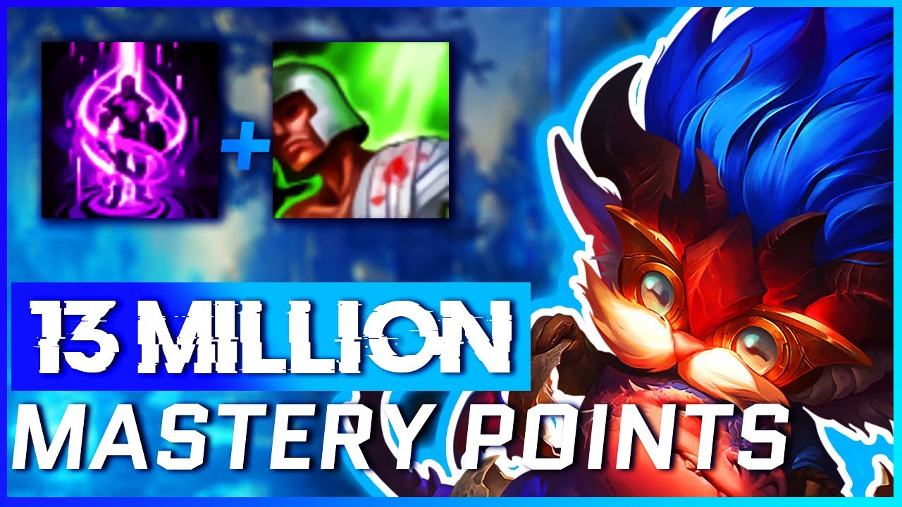 Bronze 2 Heimerdinger 13,000,000 Mastery Points - (Worlds Highest)