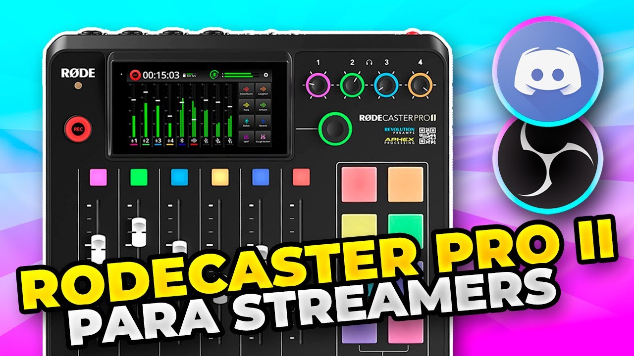 Cómo utilizar la Rodecaster Pro II para streaming y chat de voz