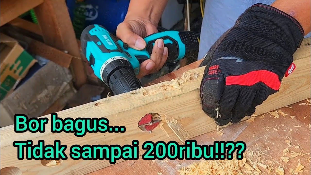 jamin murah!!! kalo gak dinaikkan 😋😋 || cordless drill driver NRT Pro DC320
