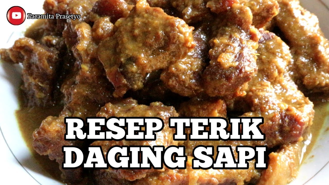 RESEP TERIK DAGING SAPI