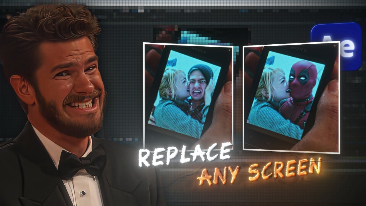 Replace any Screen in After Effects | Fictic Editz 