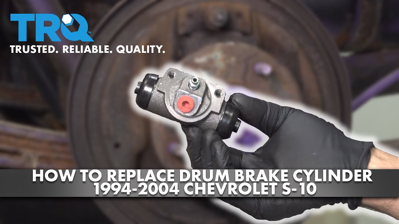 How to Replace Drum Brake Wheel Cylinder 1994-2004 Chevrolet S10