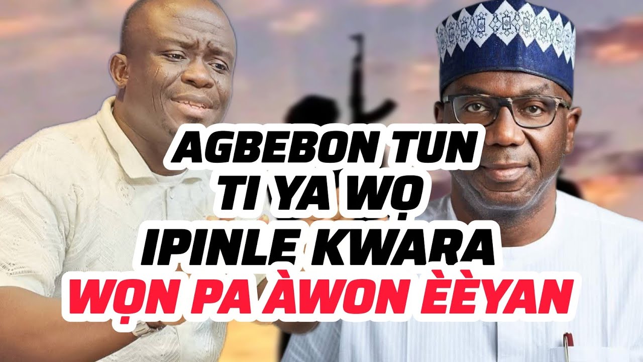 ÀWỌN AGBEBỌN FẸẸ PA ÀWON ÈÈYÀN TAN NI IPINLE KWARA O