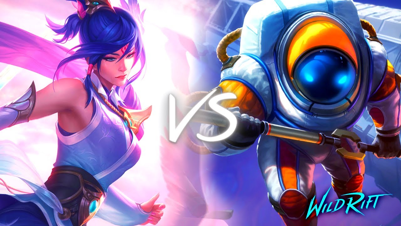 Fiora vs Nautilus Baron Lane Gameplay - wild rift（Season7）HD 1080p