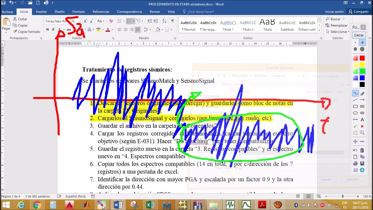 AISLAMIENTO SÍSMICO: EXTRA 1-CORRECCIÓN DE REGISTROS SÍSMICOS