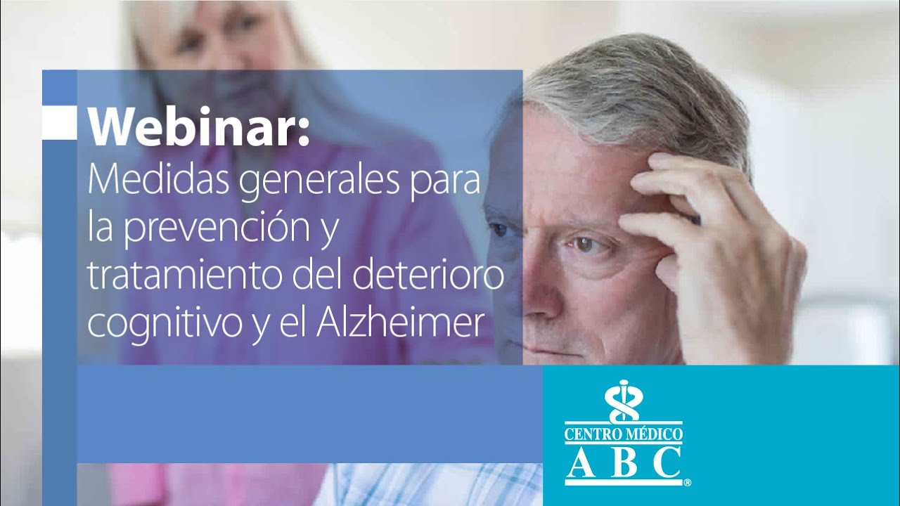 Webinar: deterioro cognitivo y Alzheimer